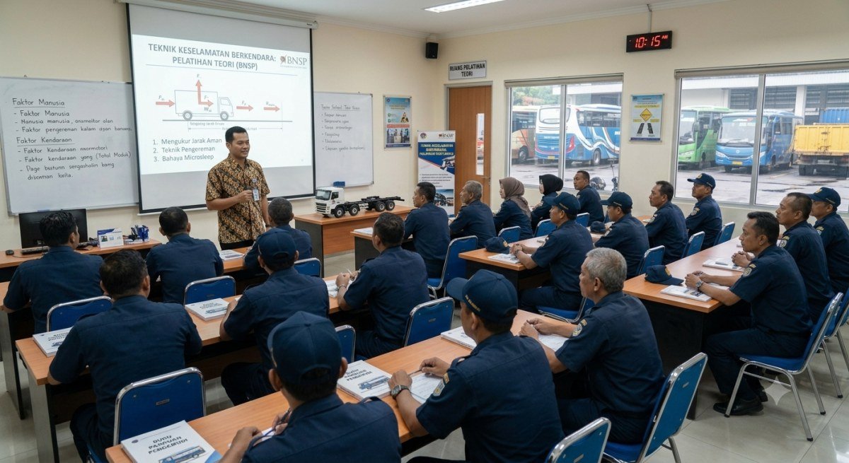 Pelatihan Teori Safety Driving BNSP